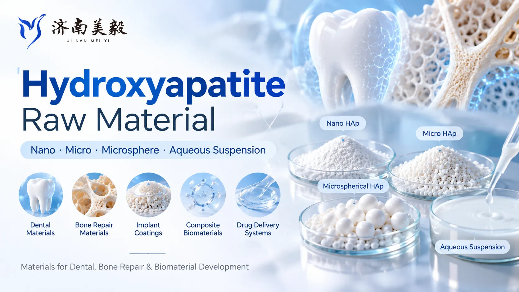 Hydroxyapatite Raw Material: Nano, Micro and Mi...