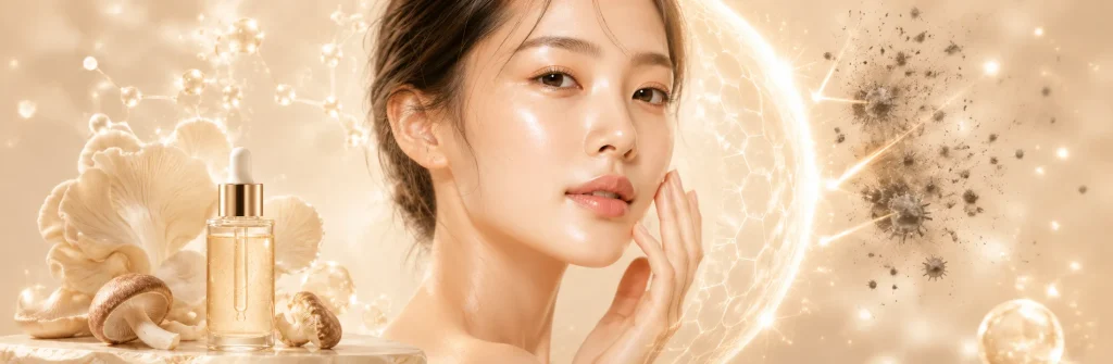 Key benefits of ergothioneine skincare for dark spots, dullness, sensitive skin and skin tone brightening