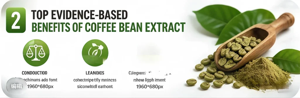 Green coffee bean extract benefits including weight management antioxidant support and blood sugar control