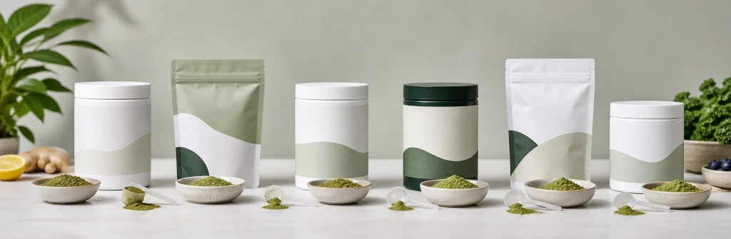 Comparison of unbranded greens powders with measured scoops and ingredient samples for a 2026 review
