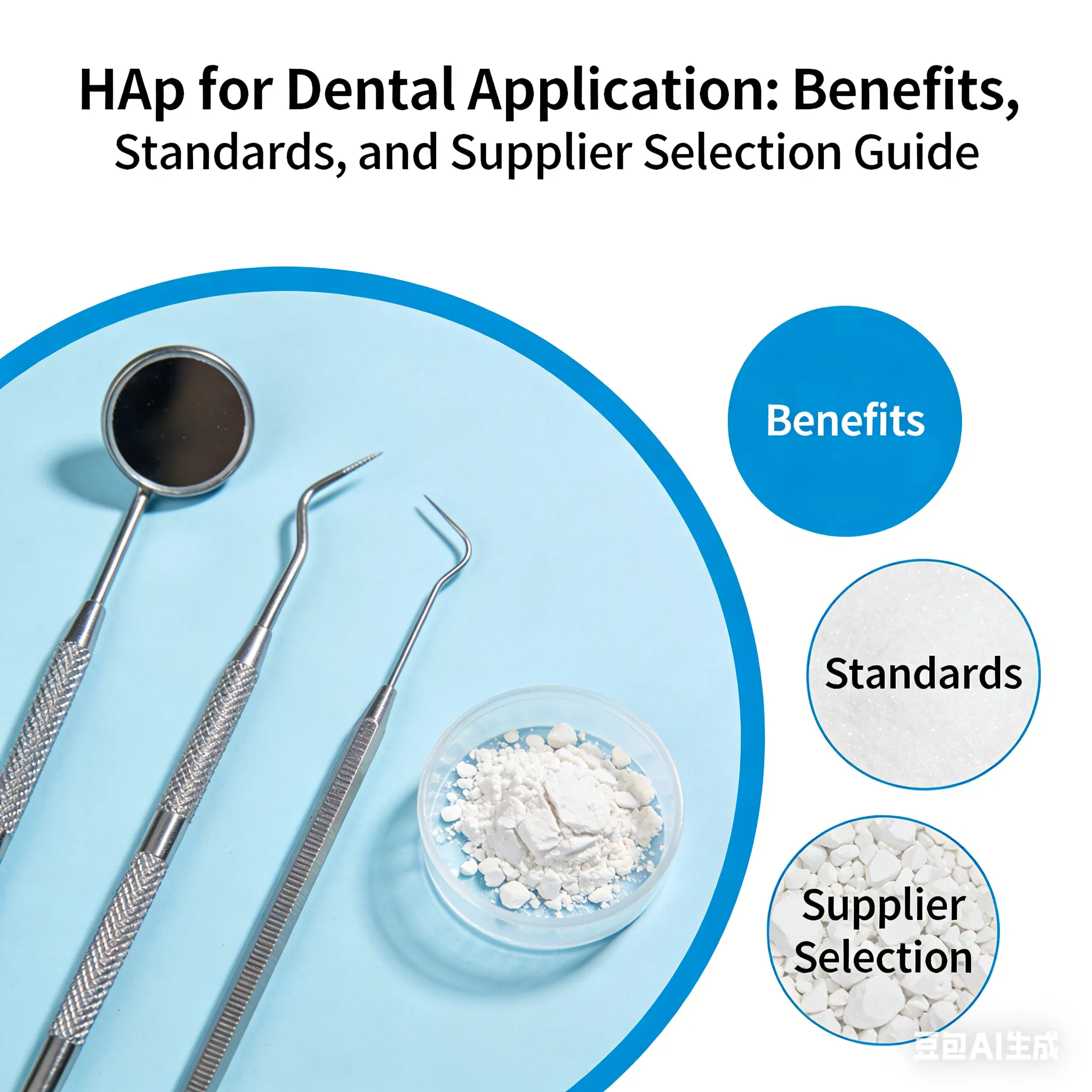 HAp for Dental Application: Benefits, Standards, and Supplier Selection Guide