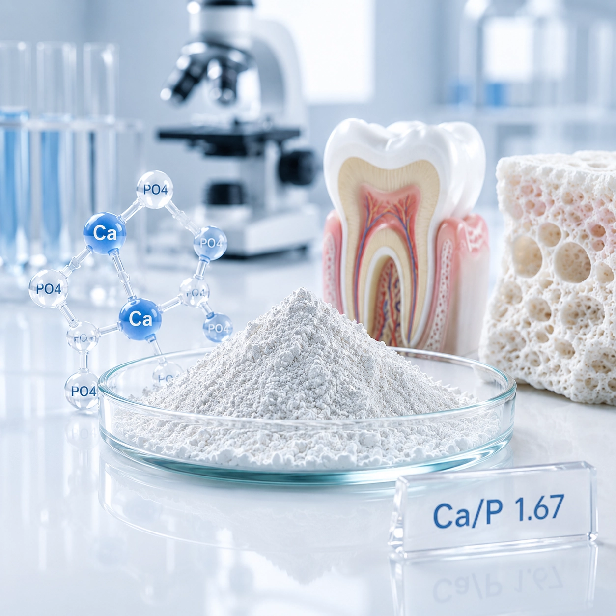 Hydroxyapatite Ca/P Ratio: Why It Matters for Dental and Bone Repair Materials