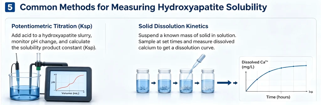 Industrial uses of hydroxyapatite in water treatment, drug delivery, and ceramic manufacturing.