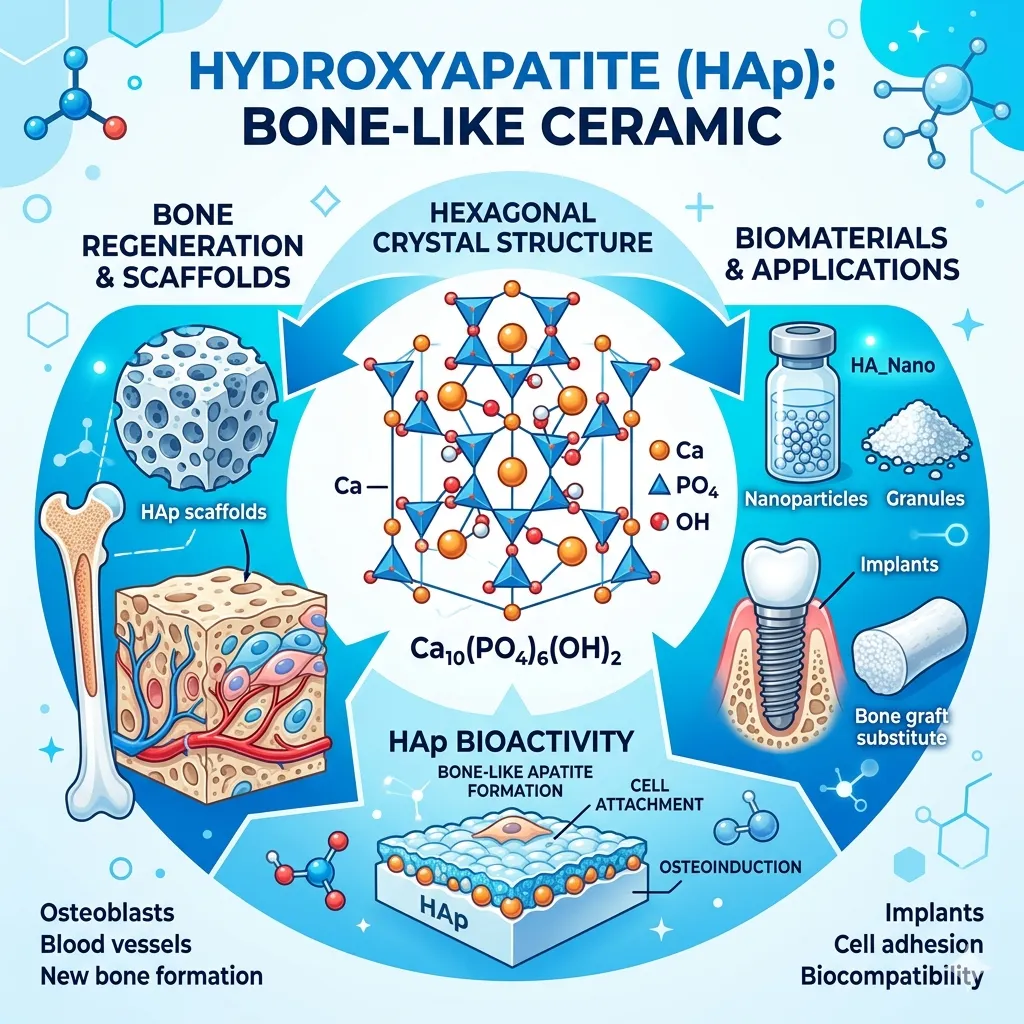 Hydroxyapatit v ortopédii: Aplikácia na klinikách a estetických špecialistov