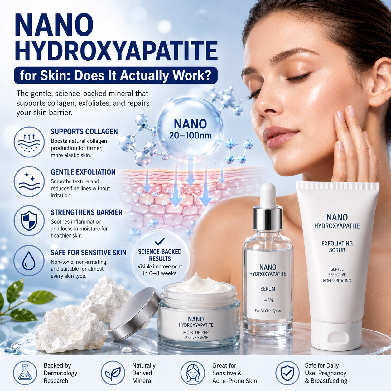 What Is Nano Hydroxyapatite for Skin, and Does It Actually Work?