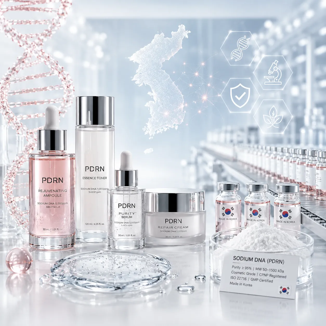 pdrn supplier for korea skincare brands: What You Need to Know to Build a Reliable Partnership