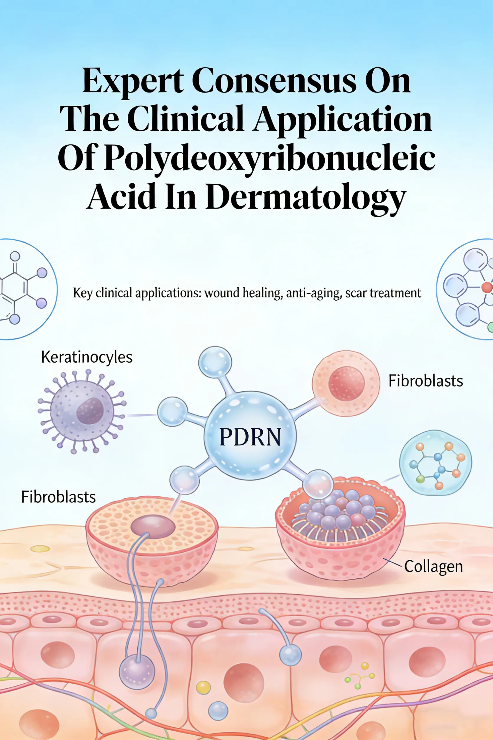 Konsenzus odborníkov o klinickej aplikácii kyseliny PDRN v dermatológii