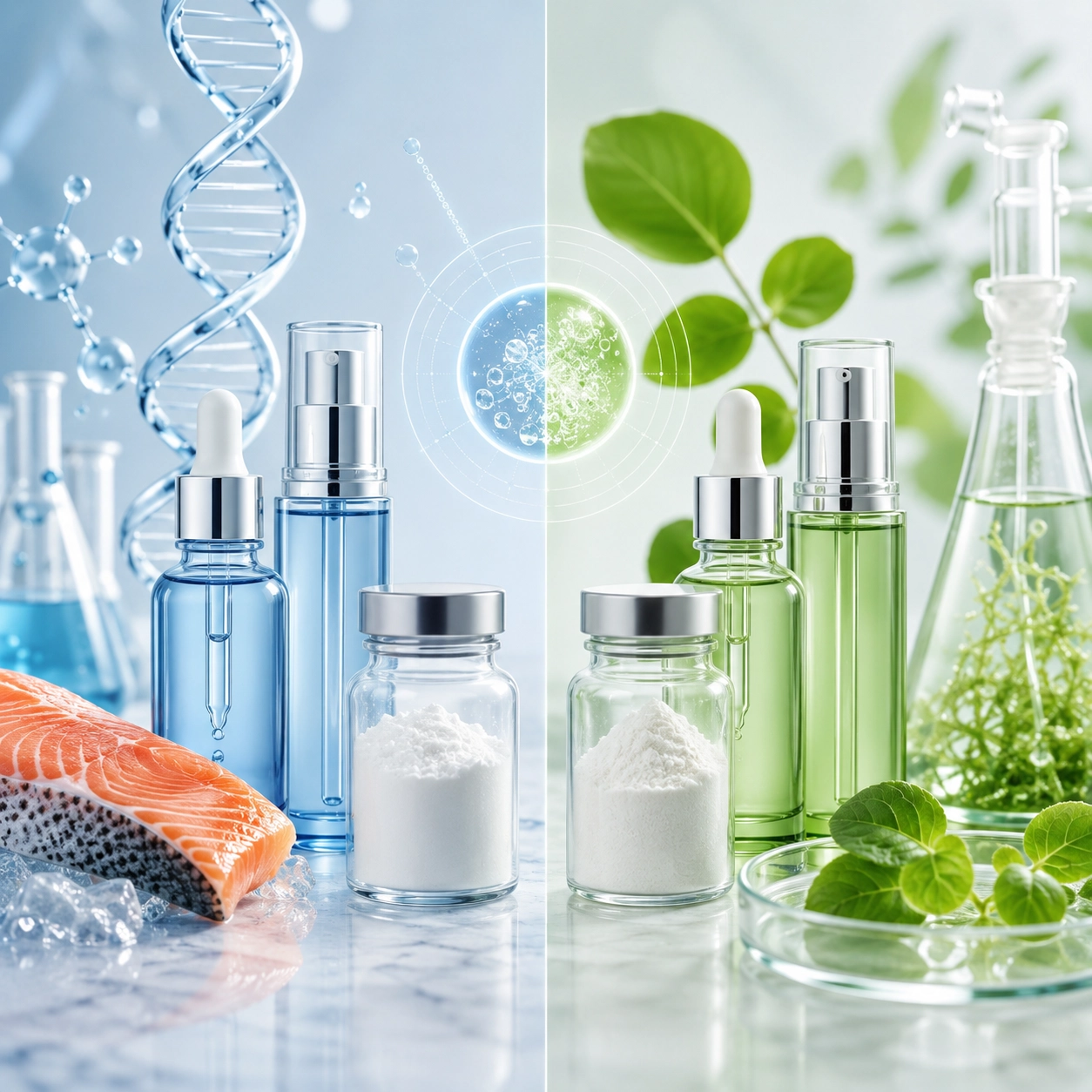 Salmon PDRN vs Vegan PDRN: Source, Claims and Formulation Differences
