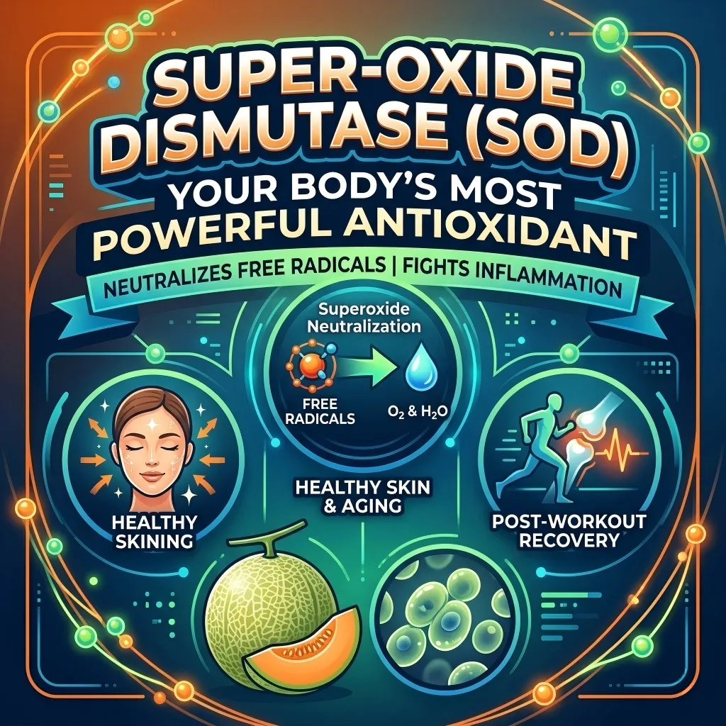 What Is Superoxide Dismutase: Benefits, Uses, and Industry Applications