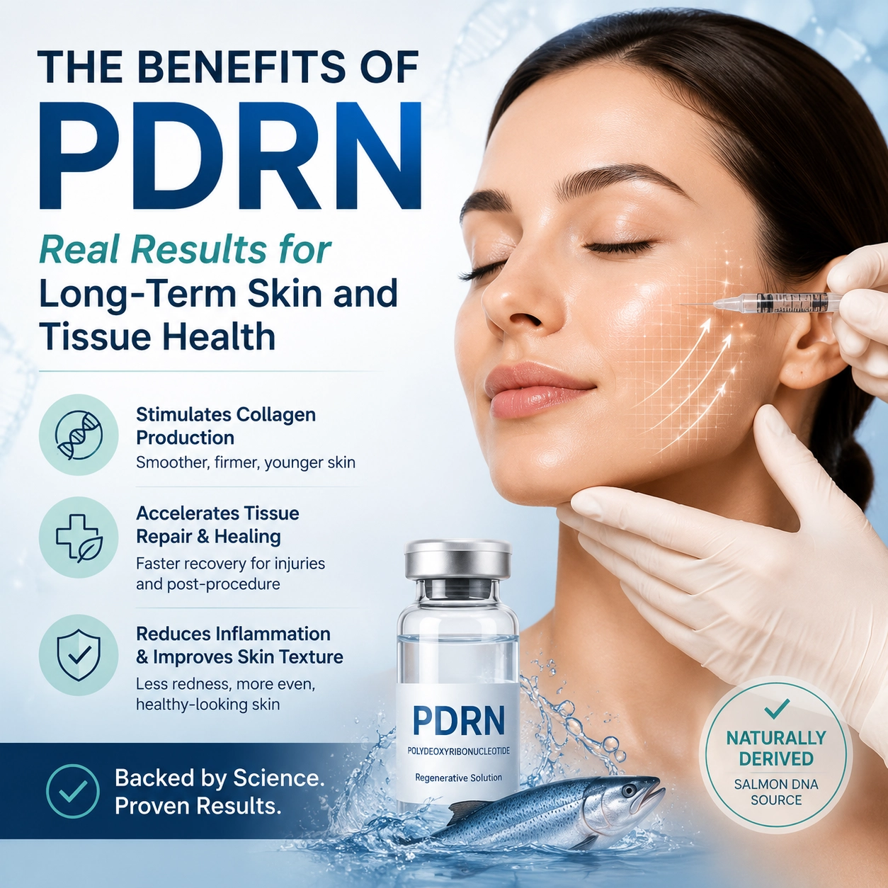 The Benefits of PDRN: Real Results for Long-Term Skin and Tissue Health