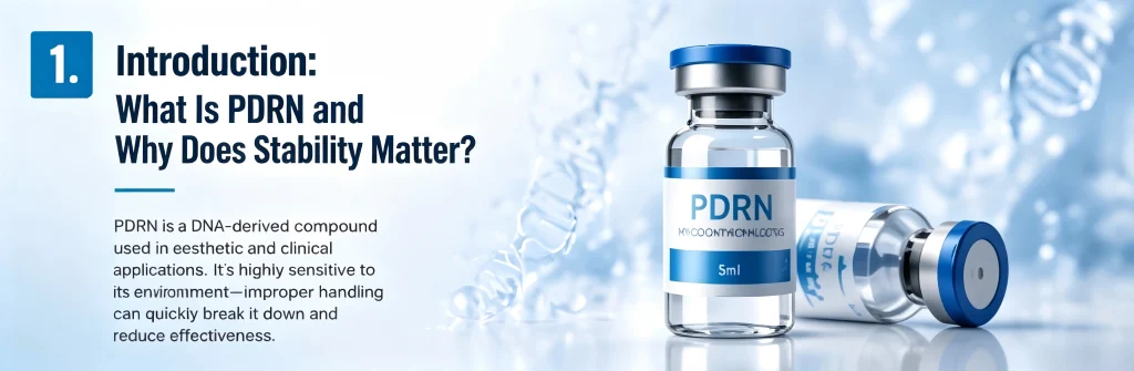 PDRN പോളിഡിയോക്സിറൈബോ ന്യൂക്ലിയോടൈഡ് എന്താണെന്നും അതിൻ്റെ തന്മാത്രാ സ്ഥിരത ക്ലിനിക്കൽ, സൗന്ദര്യാത്മക ഫലപ്രാപ്തിക്ക് പ്രധാനമായിരിക്കുന്നത് എന്തുകൊണ്ടാണെന്നും ഒരു ആമുഖം.